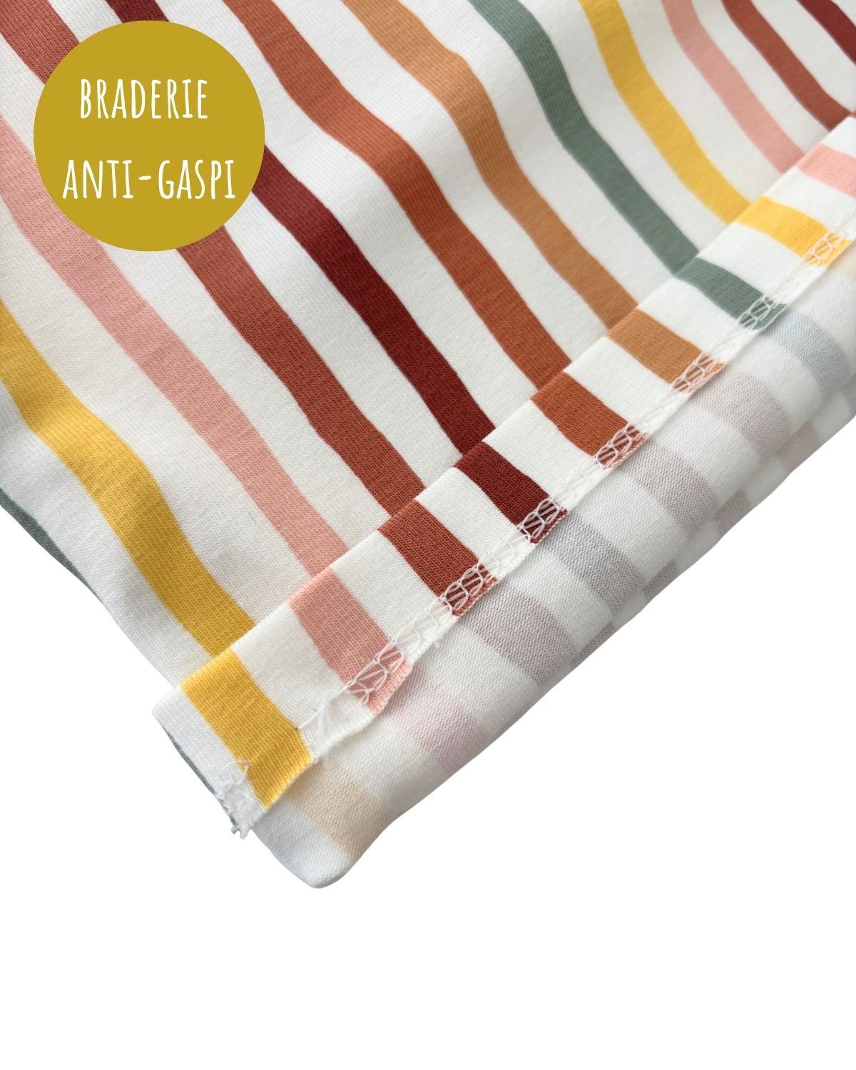 T-shirt bébé Jersey Sorbet 3M (défaut ourlet)