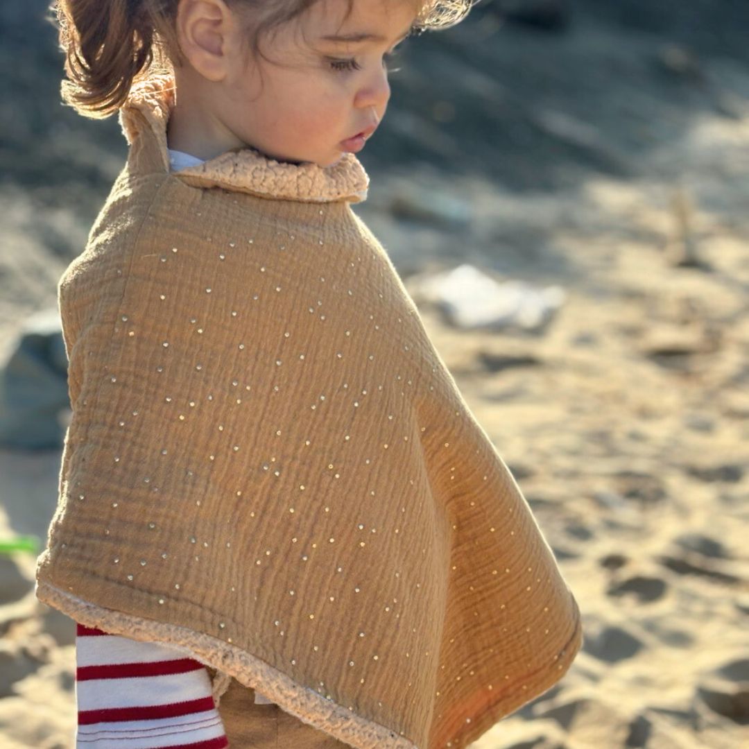 Poncho bébé enfant - Sherpa - 5 coloris