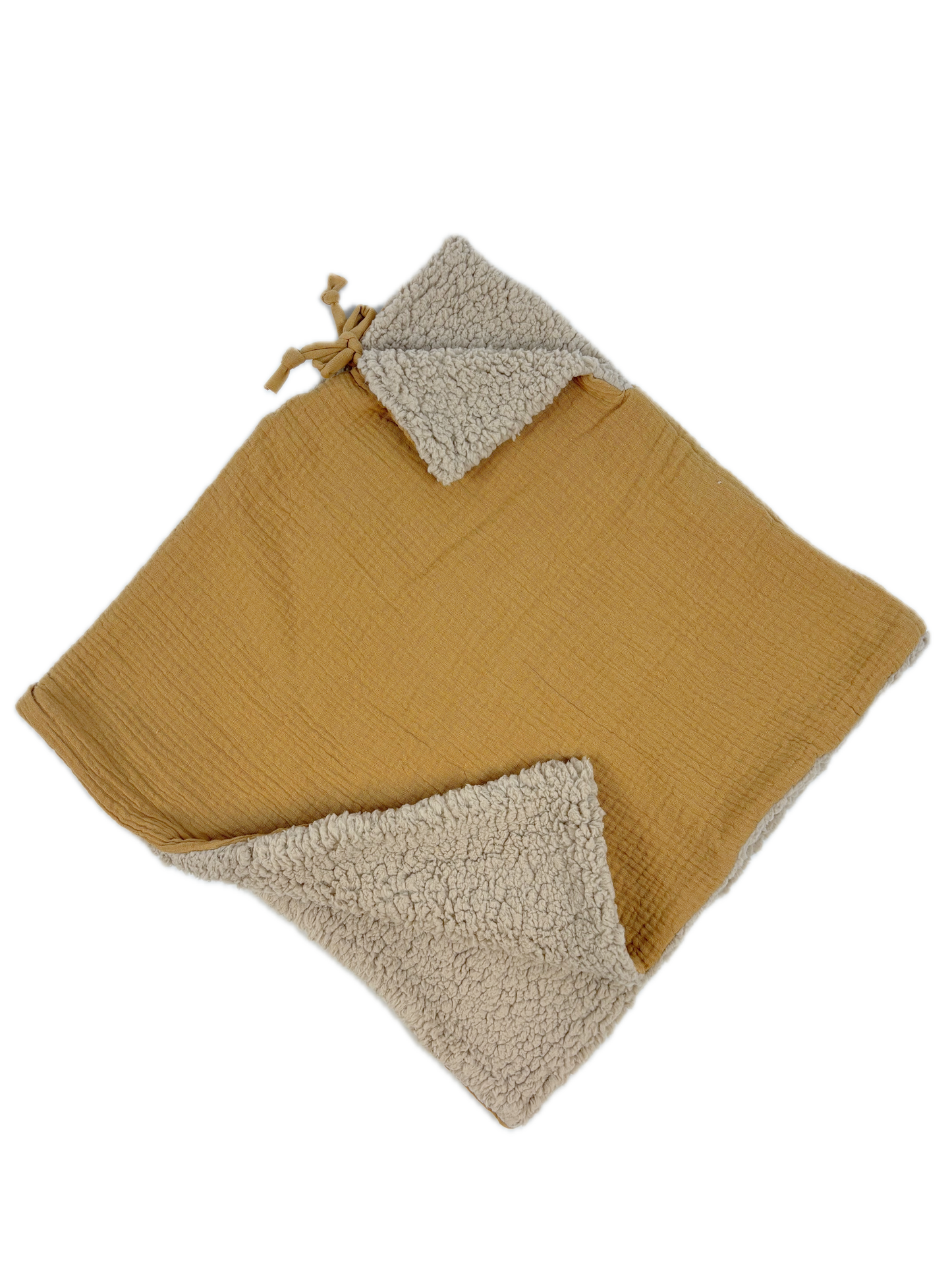 Poncho évolutif bébé enfant Ecru Sherpa
