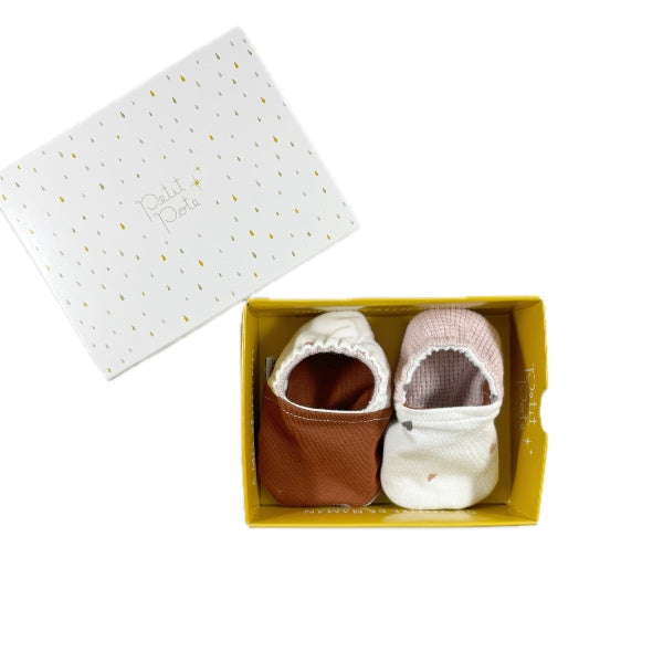 Chausson bebe coeurs