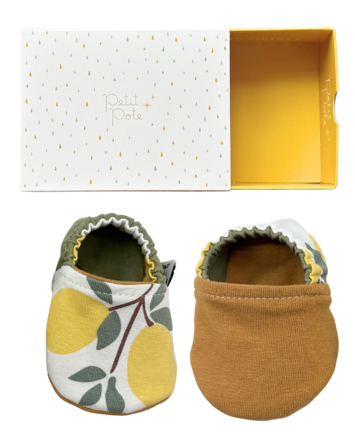 Chaussons bébé souples - 6 coloris au choix