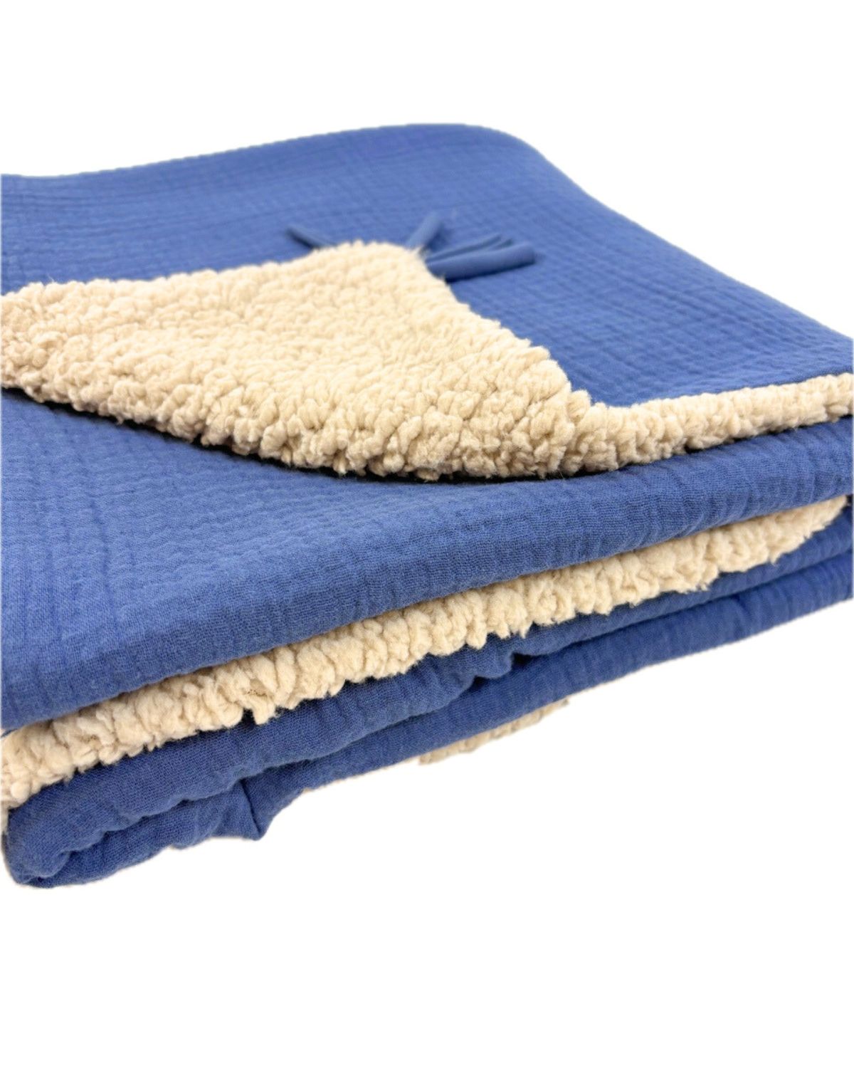 Couverture personnalisée - Bleu indigo