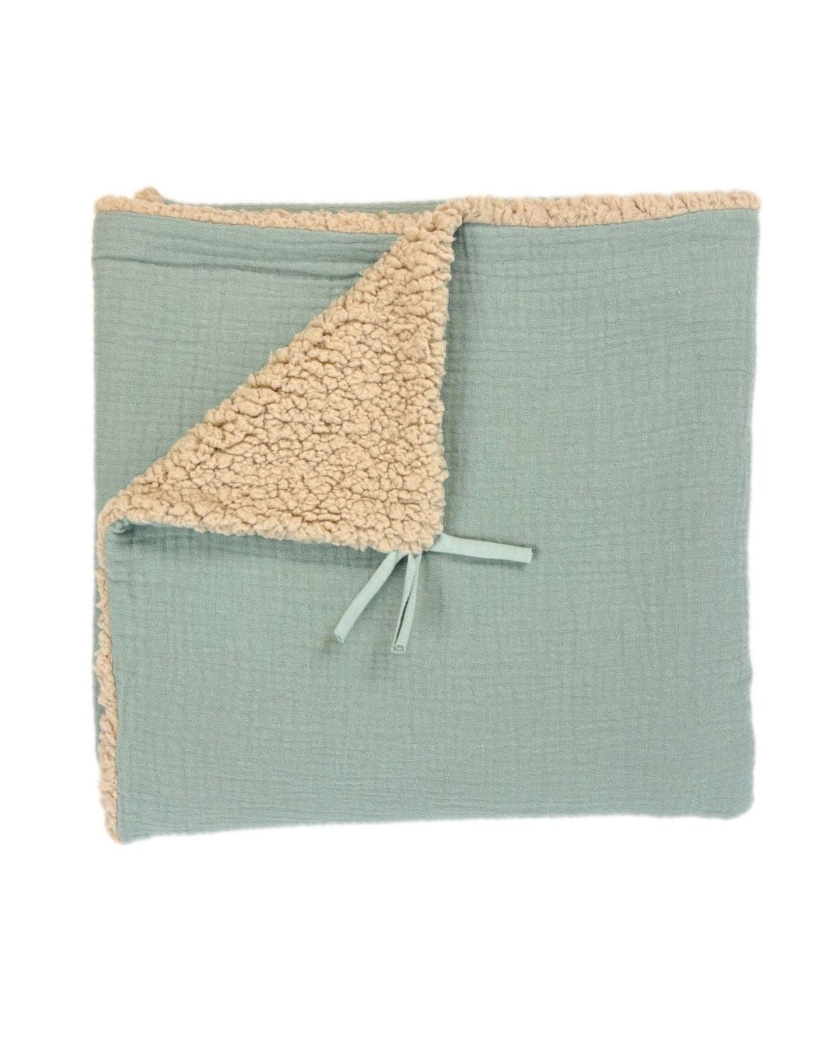 Couverture personnalisée - Vert de gris