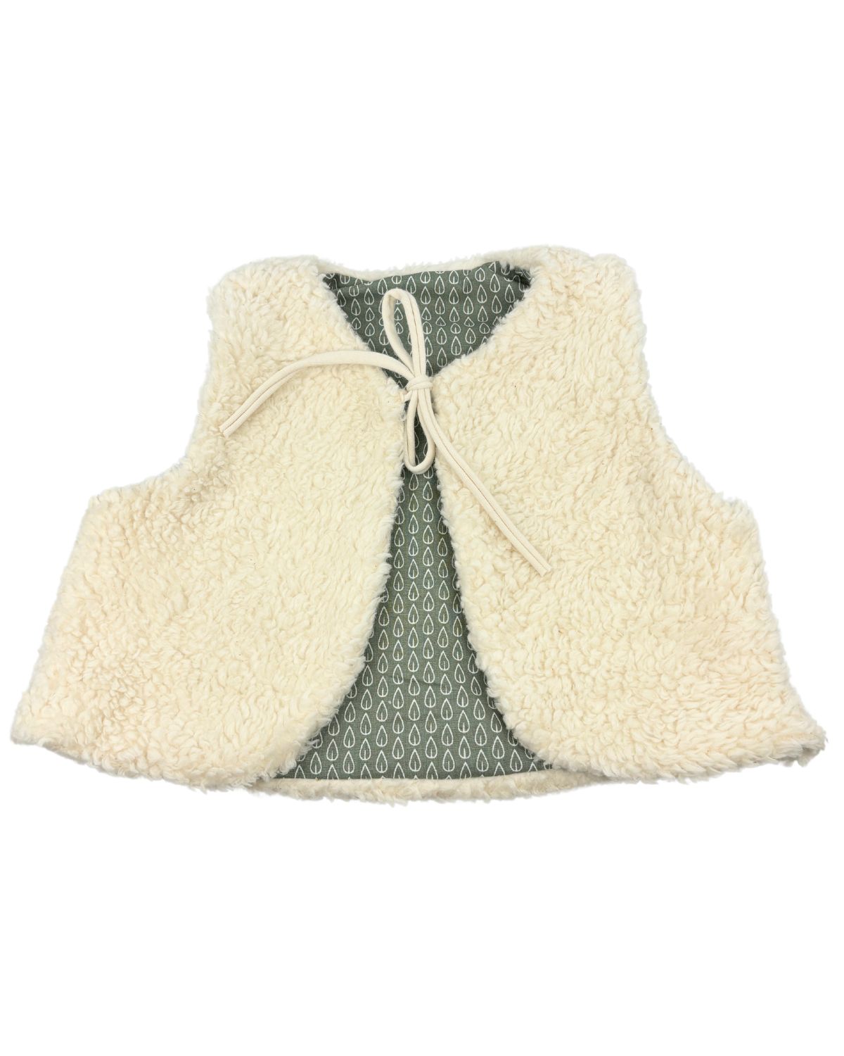 Gilet sans manches réversible Sauge (chaud)