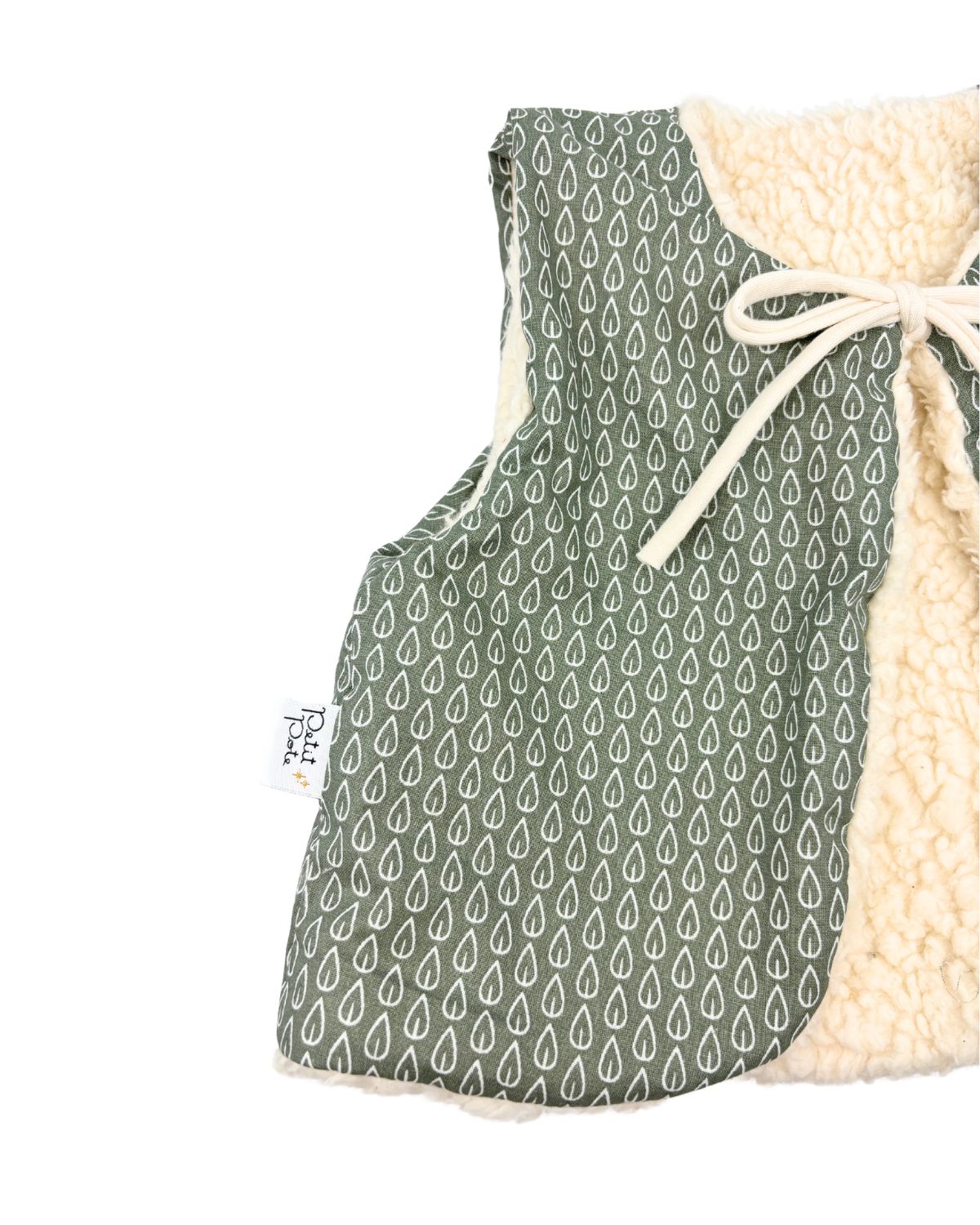 Gilet sans manches réversible Sauge (chaud)