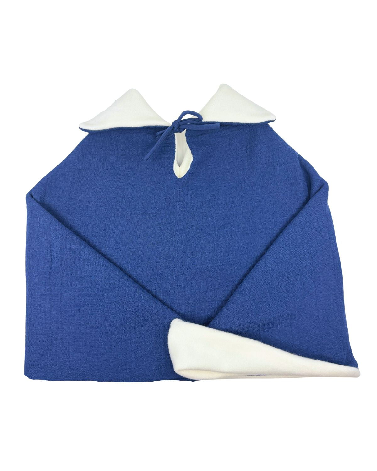 Poncho bébé enfant Bleu Indigo