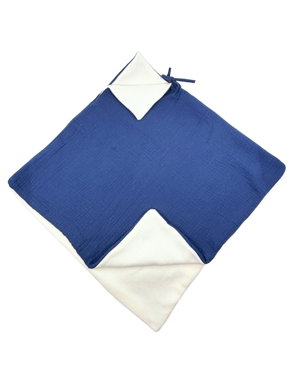Poncho bébé enfant Bleu Indigo