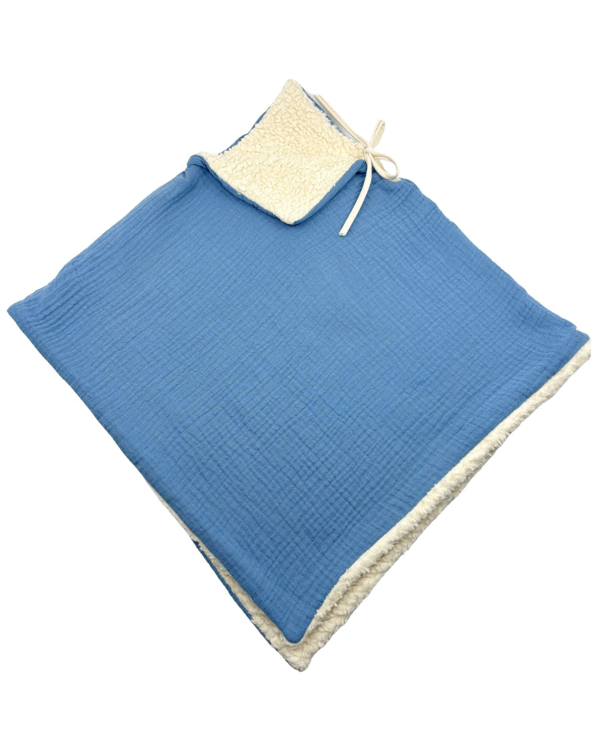 Poncho bébé enfant Denim