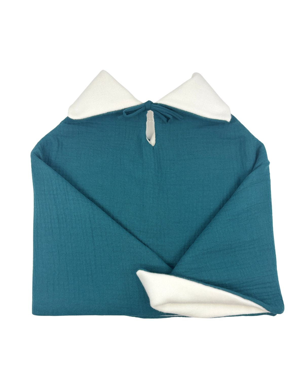 Poncho bébé enfant Vert Salicorne
