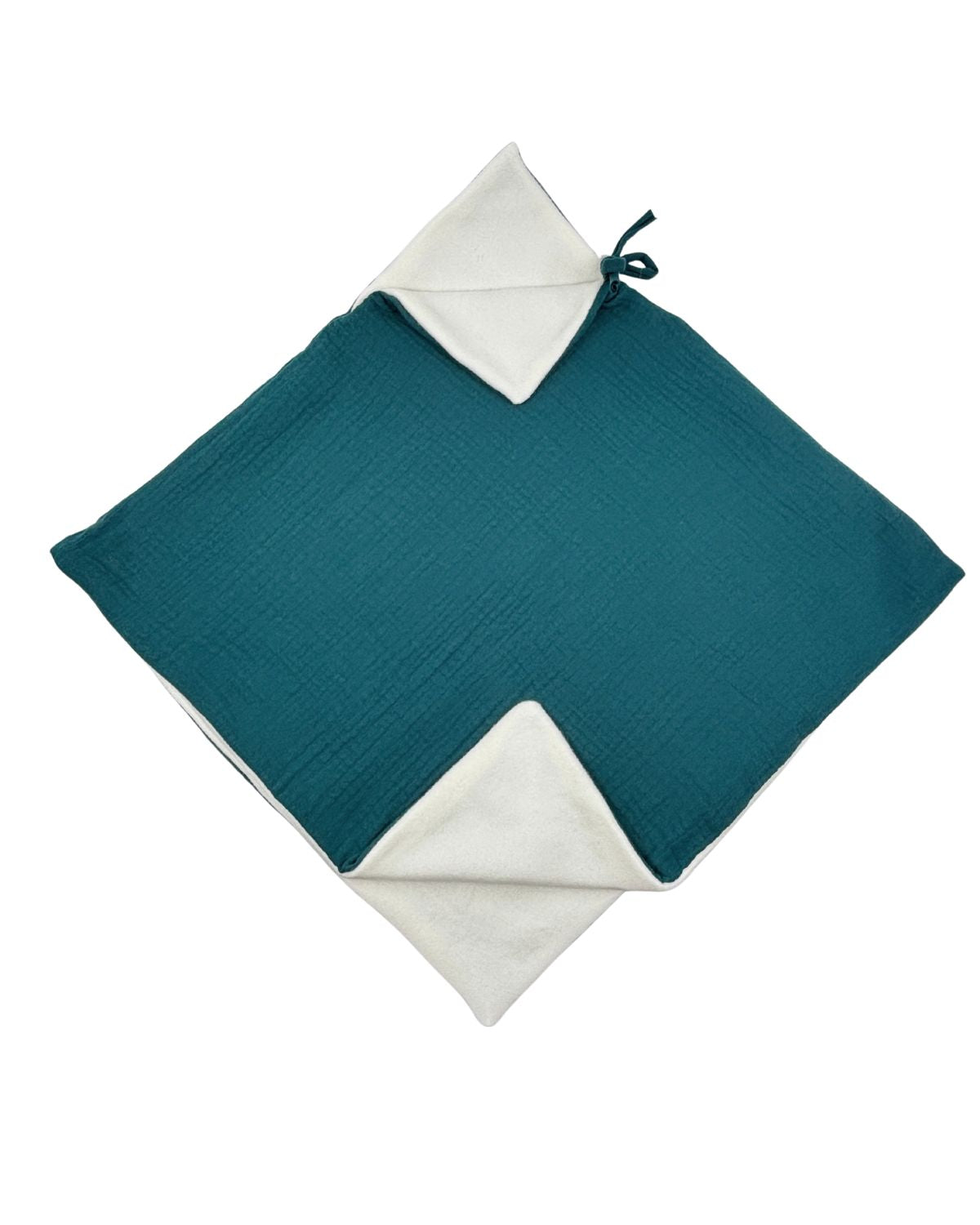 Poncho bébé enfant Vert Salicorne