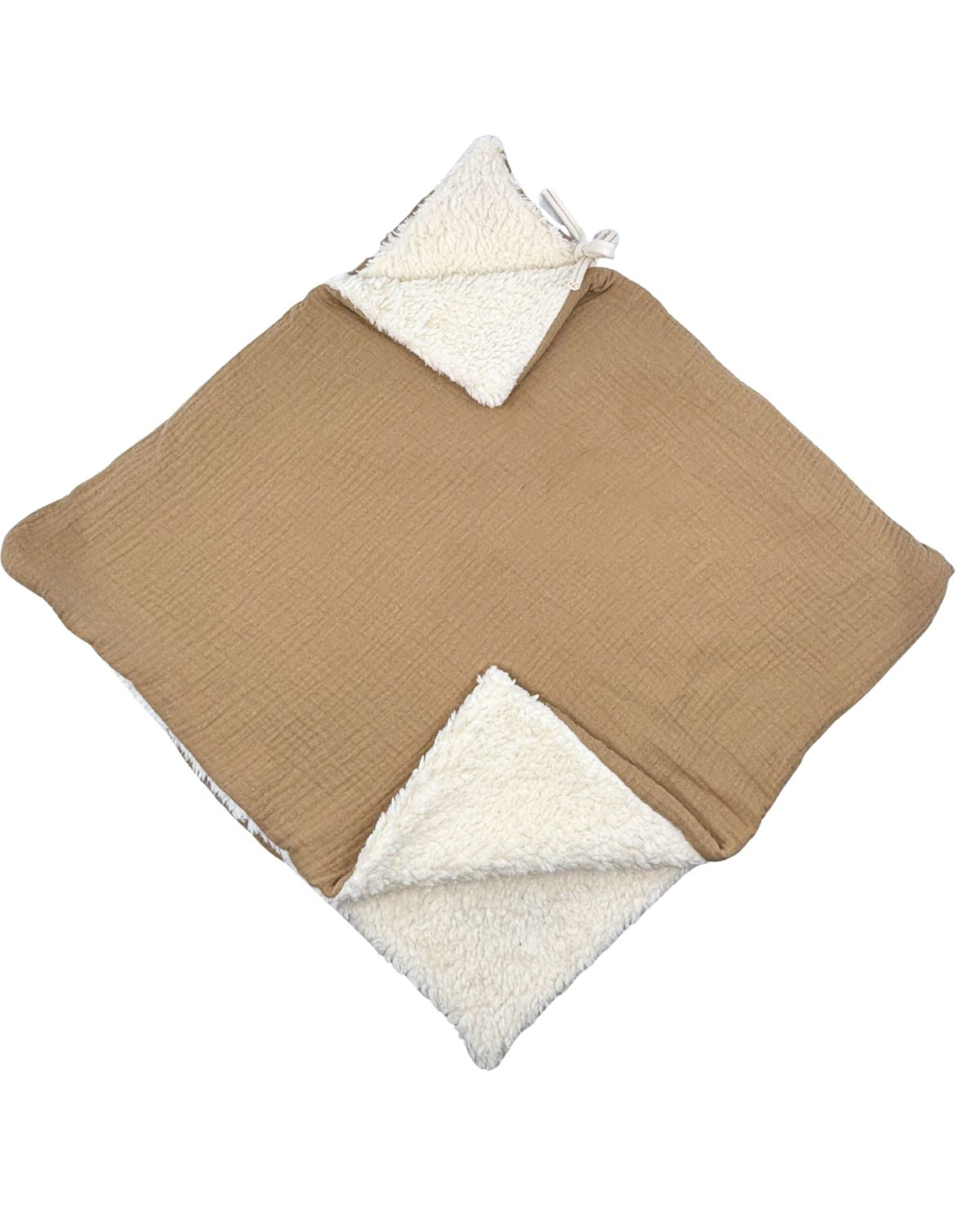 Poncho bébé enfant - Coton Bio - 2 coloris