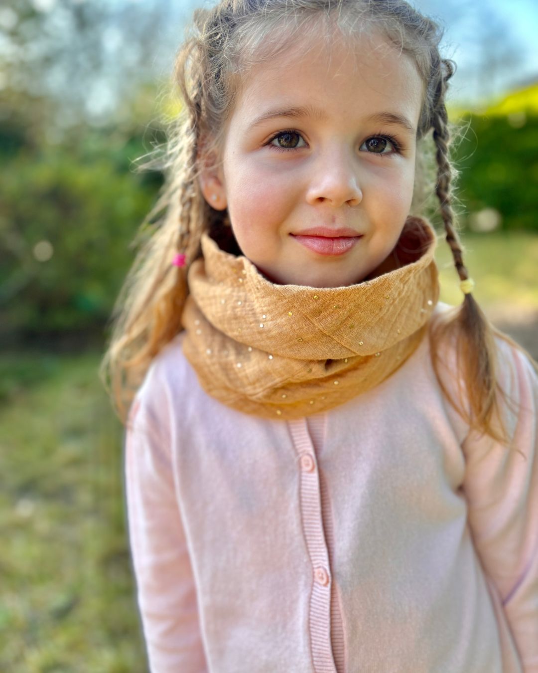 Tour de cou bébé, enfant, adulte - Gaze de Coton