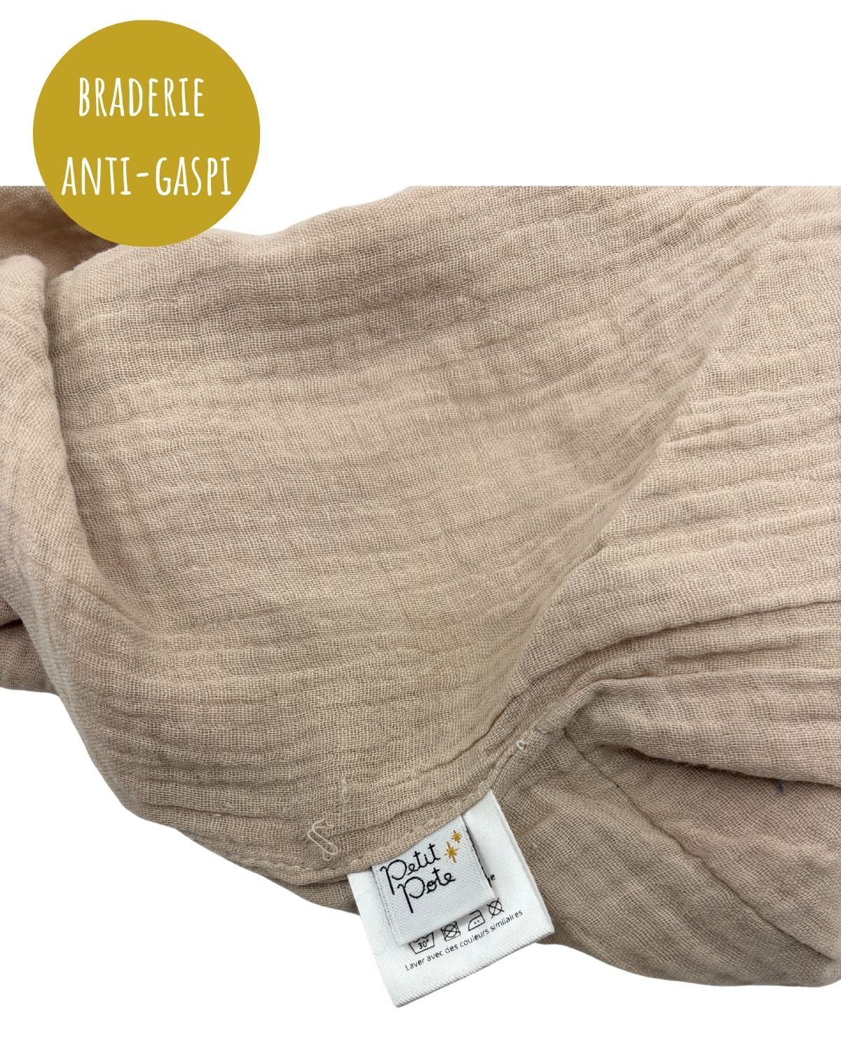 Tour de cou - Gaze de Coton (2 couleurs)