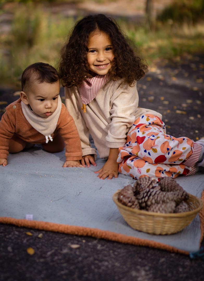 Sweat-shirt bébé made in France éponge