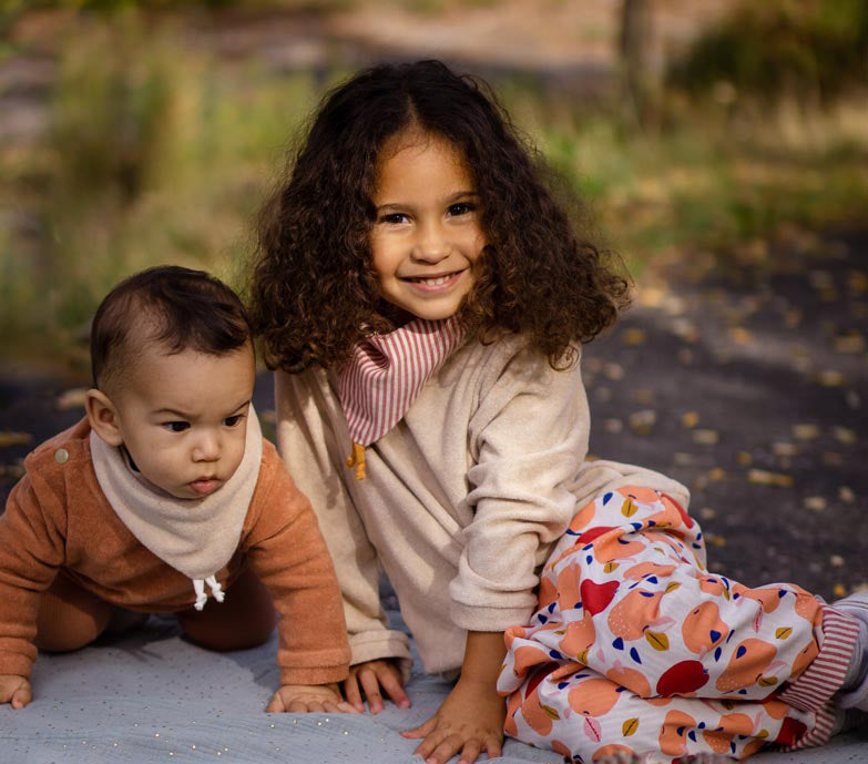 Bandana bébé en éponge