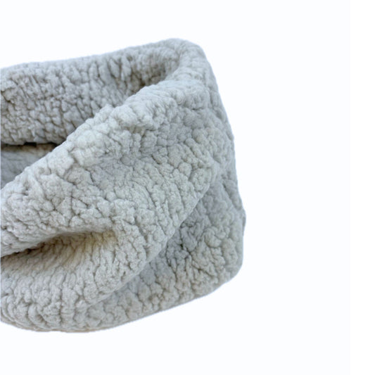 Snood tour de cou Sherpa Gris - Bébé, Enfant, Adulte