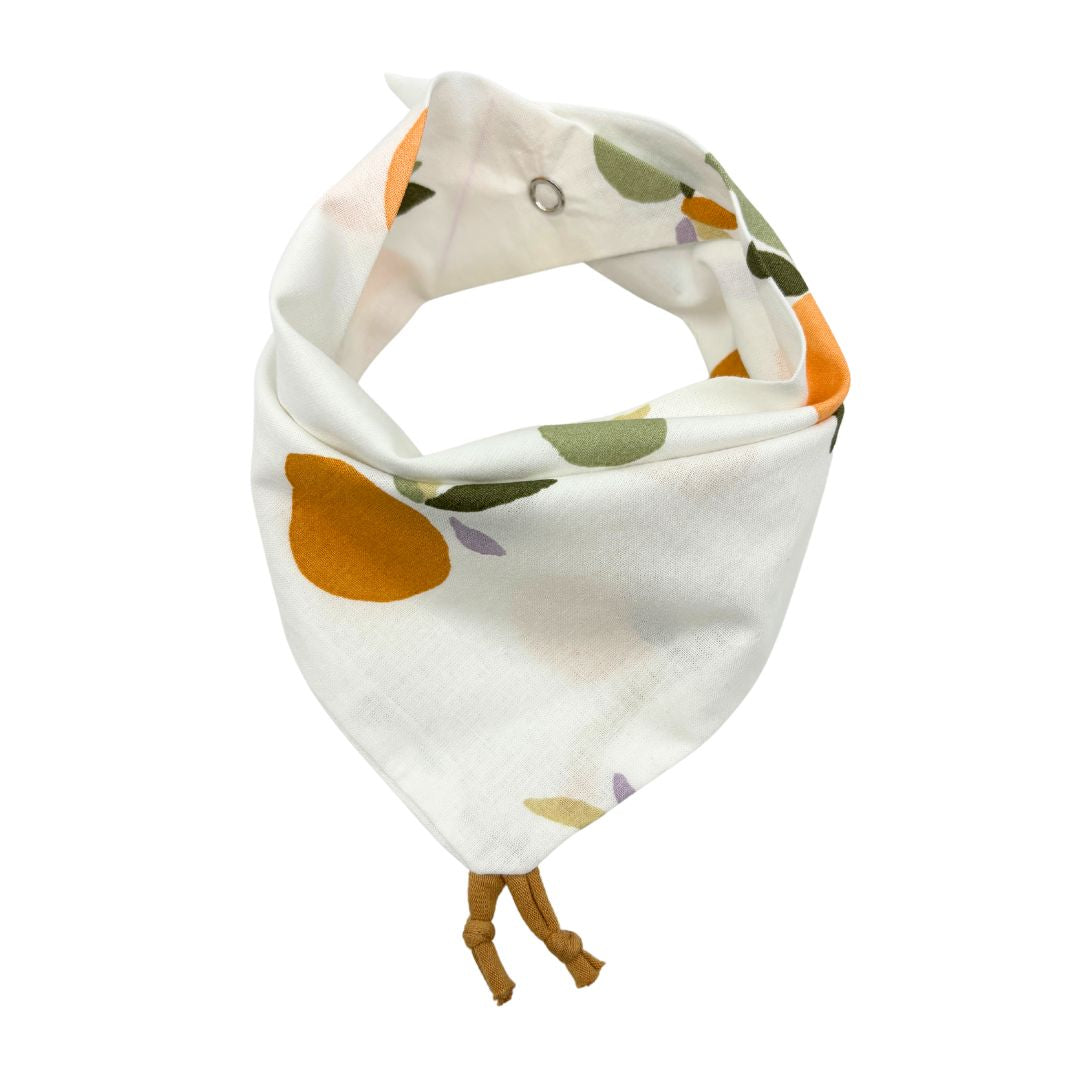 Bavoir Bandana bébé Pêches