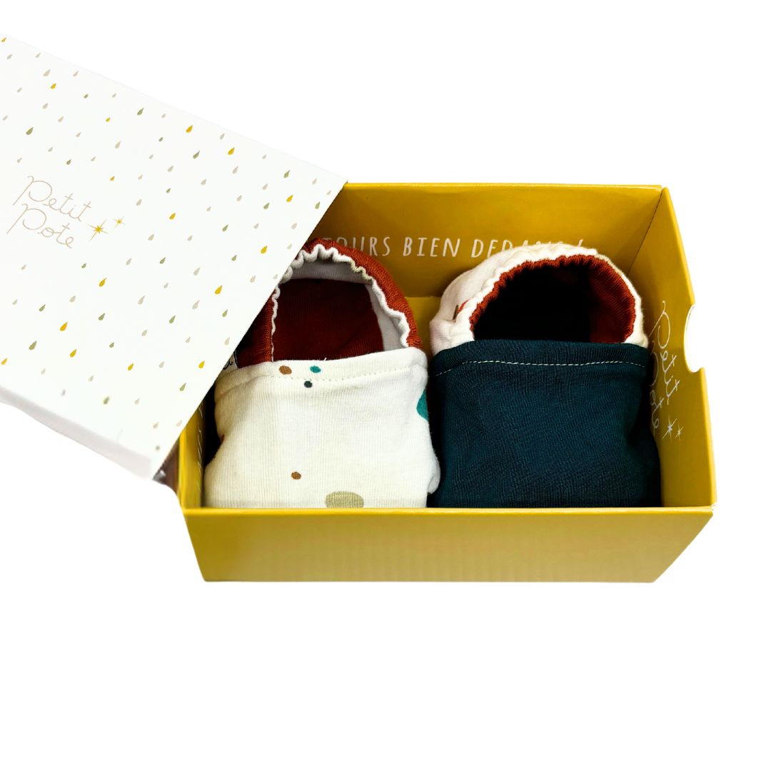 Chaussons bébé Minipom