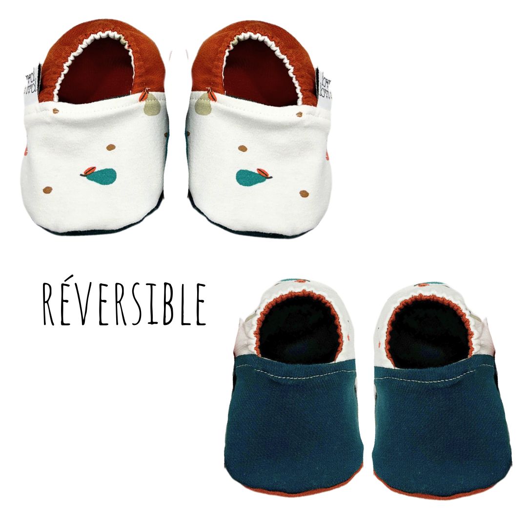 Chaussons bébé Minipom