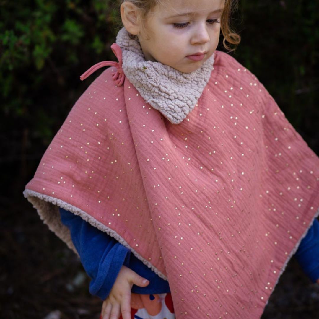 Poncho bébé enfant - Sherpa - 5 coloris