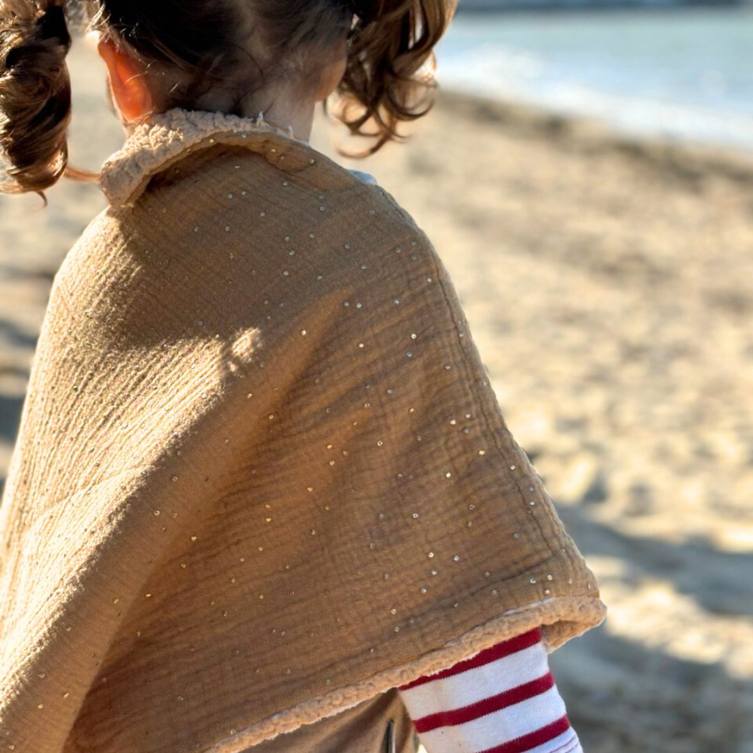 Poncho bébé enfant - Sherpa - 5 coloris