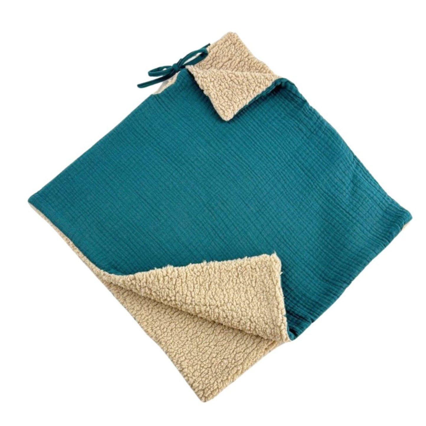 Poncho évolutif bébé enfant Vert Salicorne