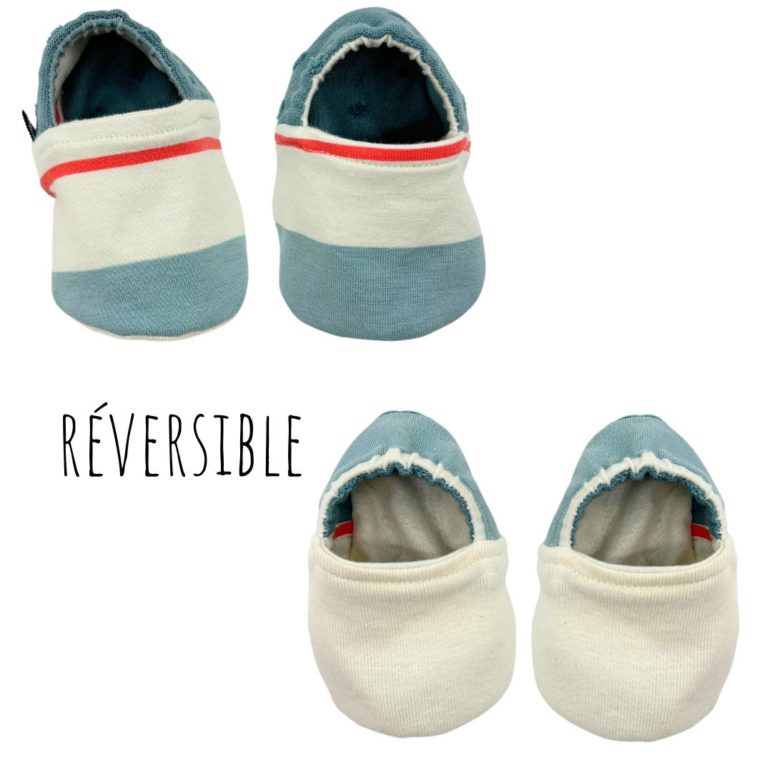 Chaussons bébé Surfeur Vintage