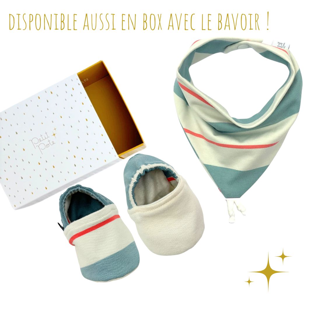 Chaussons bébé Surfeur Vintage