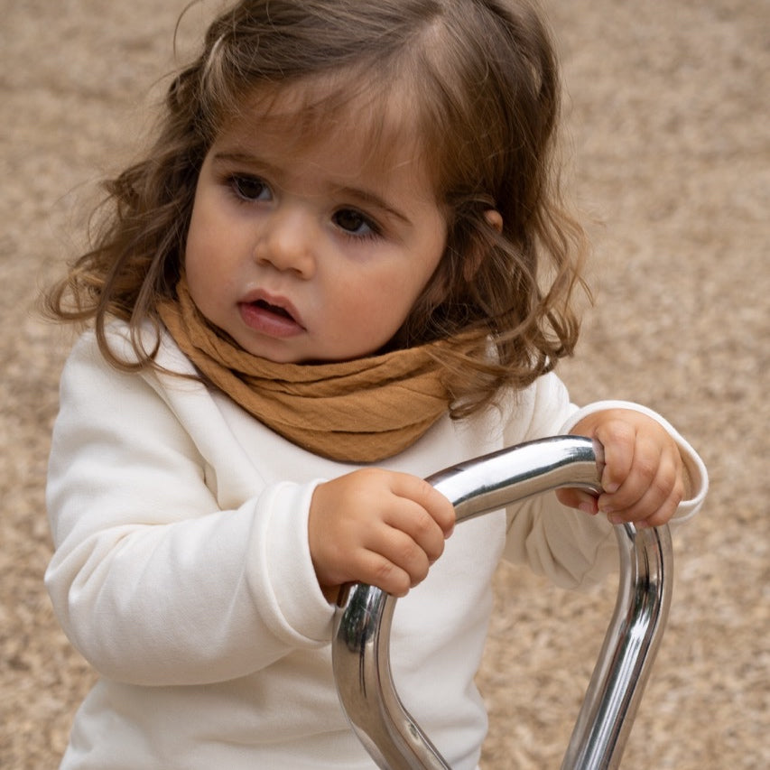 Snood tour de cou Gaze de coton UNI - Bébé, Enfant, Adulte