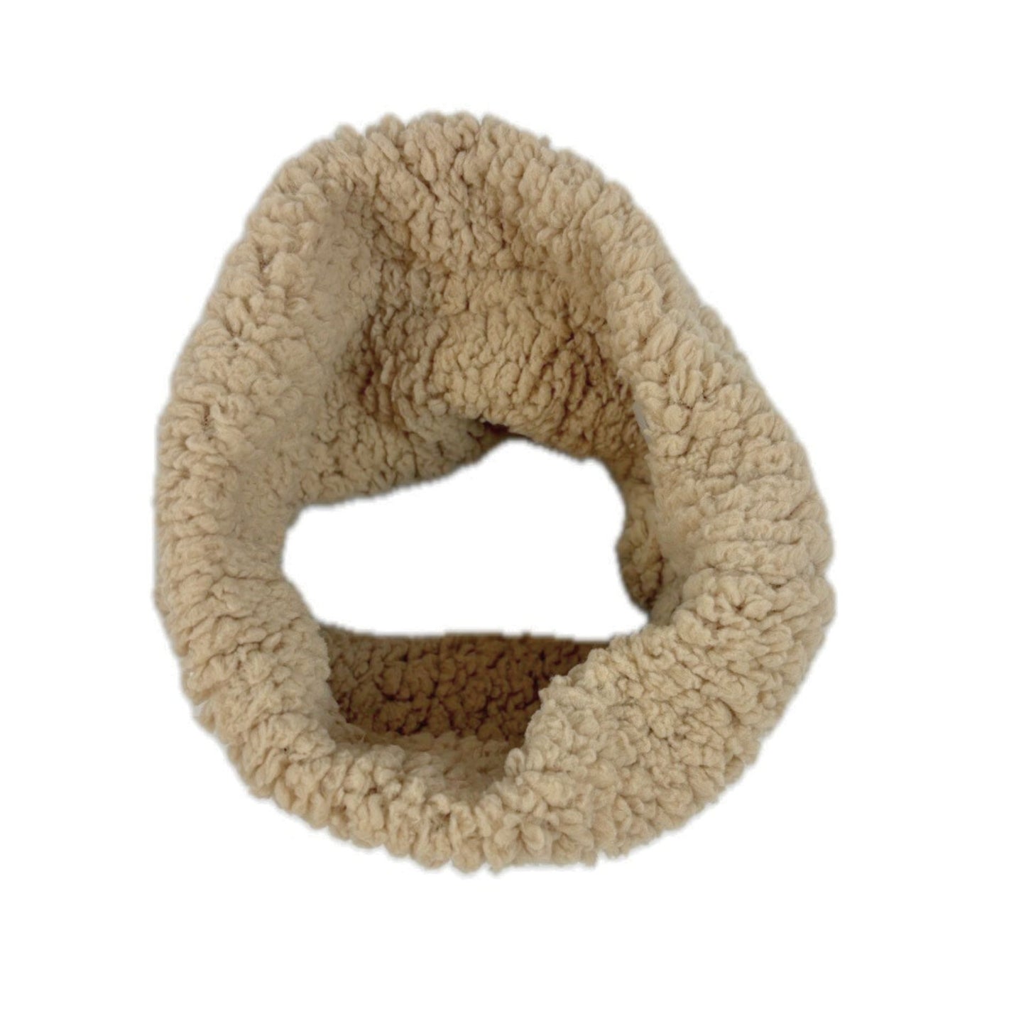 Snood tour de cou Sherpa Beige - Bébé, Enfant, Adulte