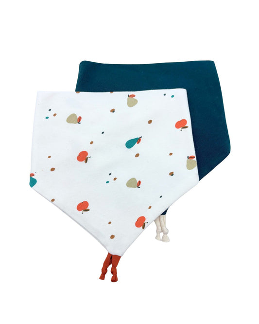 Bavoir bandana Minipom - Lot de 2