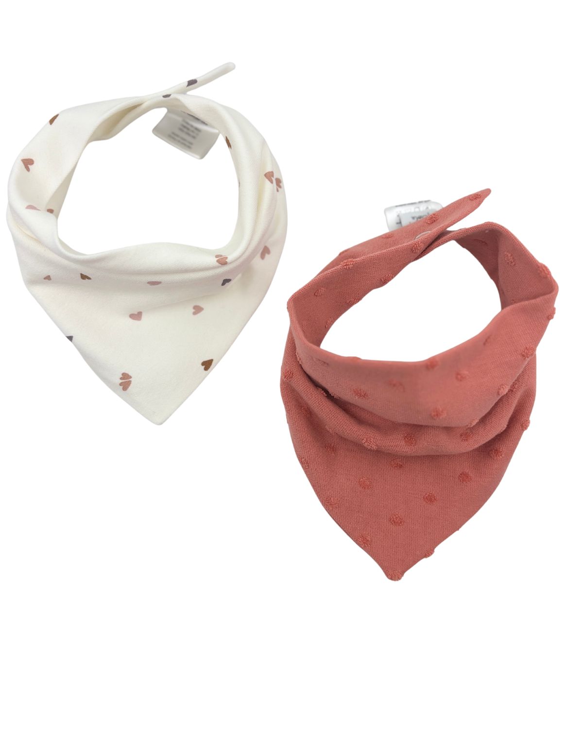 Bavoirs Bandanas Motifs- Lot de 2 - 9 coloris