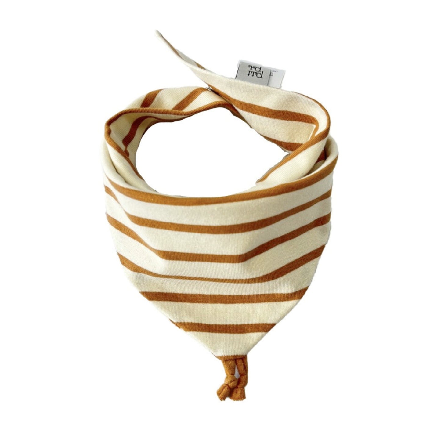 Bavoir Bandana bébé Breizh Caramel