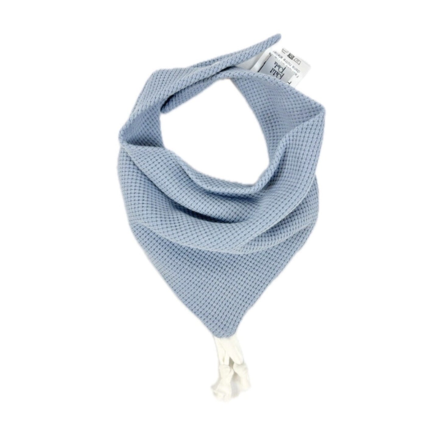Bavoir bandana Rayé bleu - Lot de 2