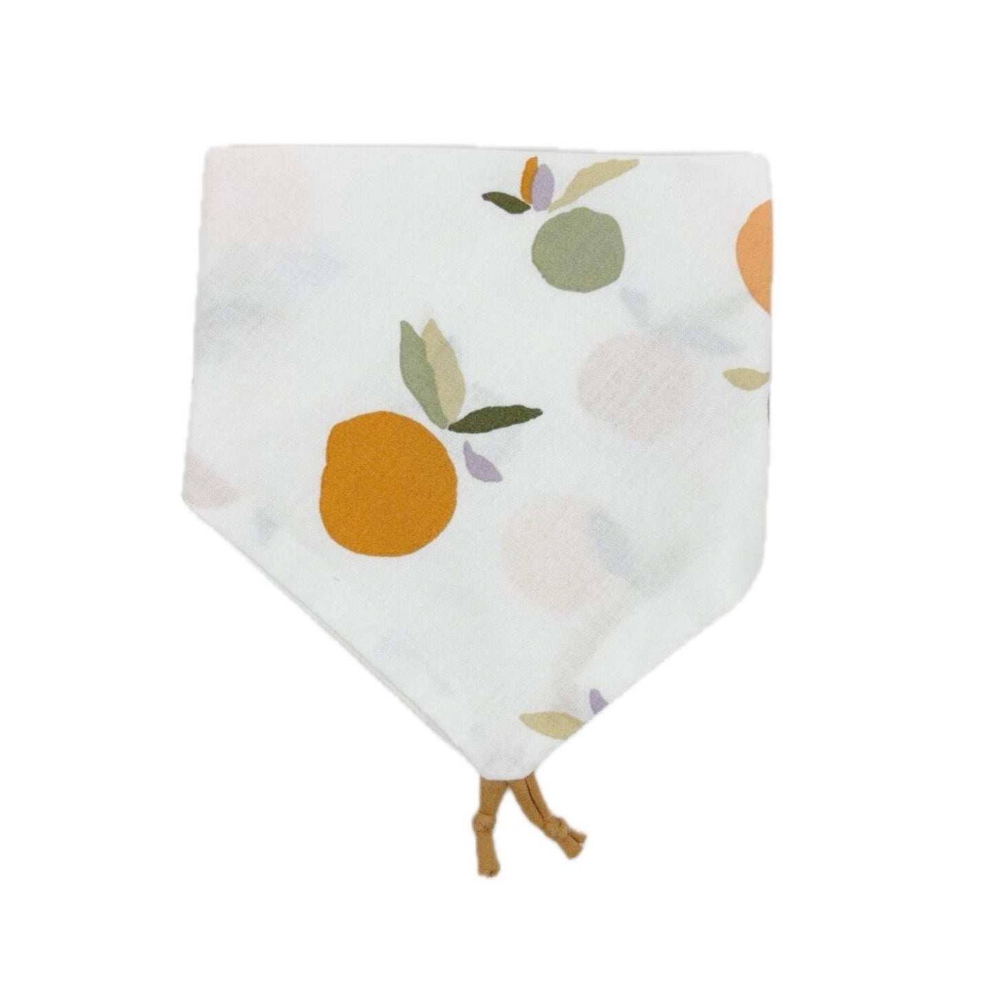 Bavoir Bandana bébé Pêches