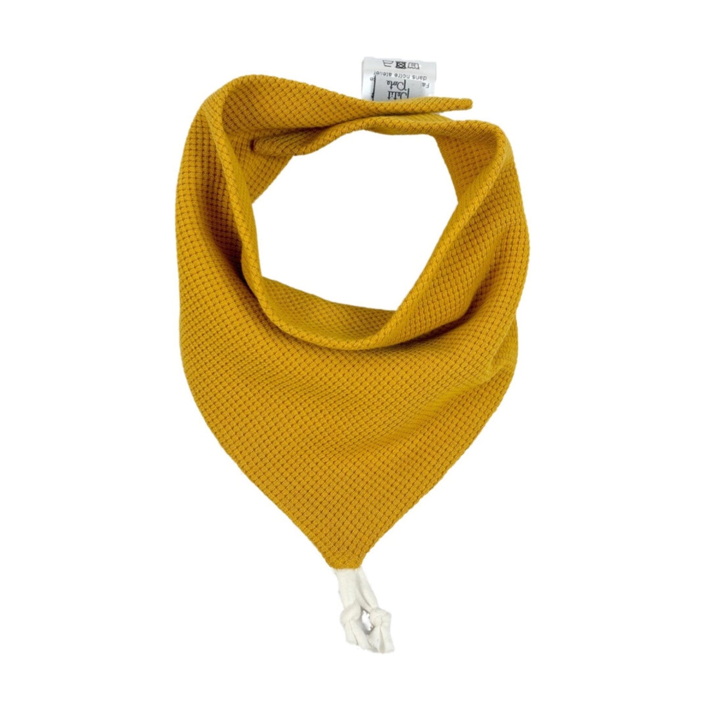 Bavoir Bandana bébé Jaune moutarde