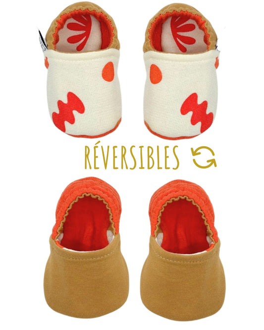Chaussons souples bébé Matisse
