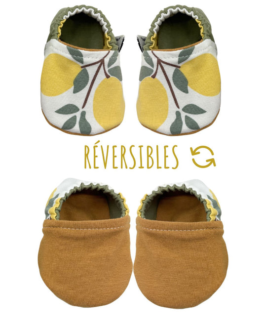 Chaussons souples bébé Petit Zeste