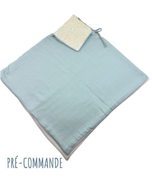 Poncho bébé enfant - Lange Bio - 2 coloris