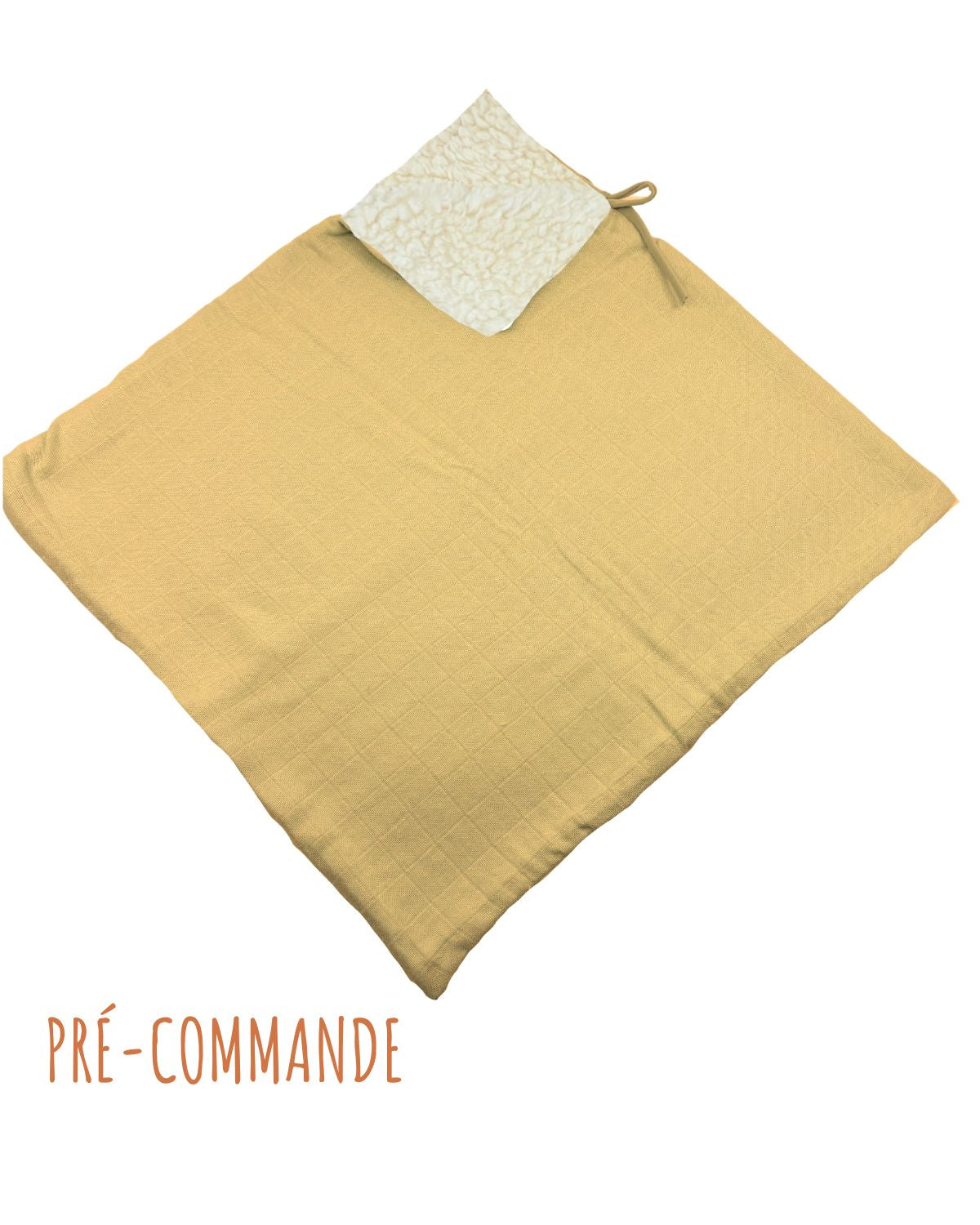 Poncho bébé enfant - Lange Bio - 2 coloris