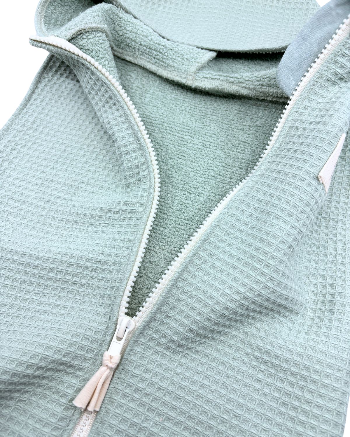 Poncho de Plage Vert de Gris