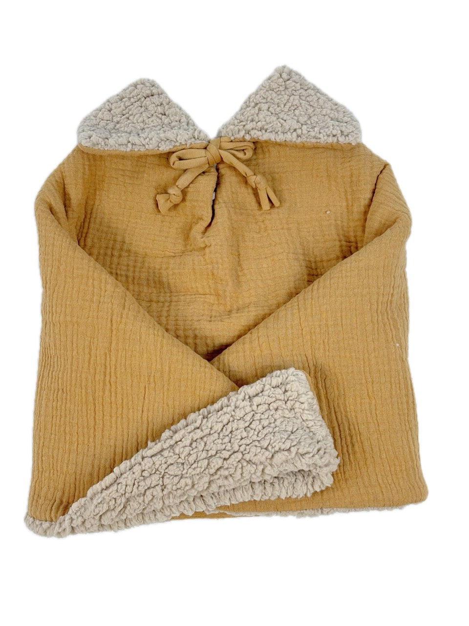 Poncho evolutif bebe enfant Camel Sherpa