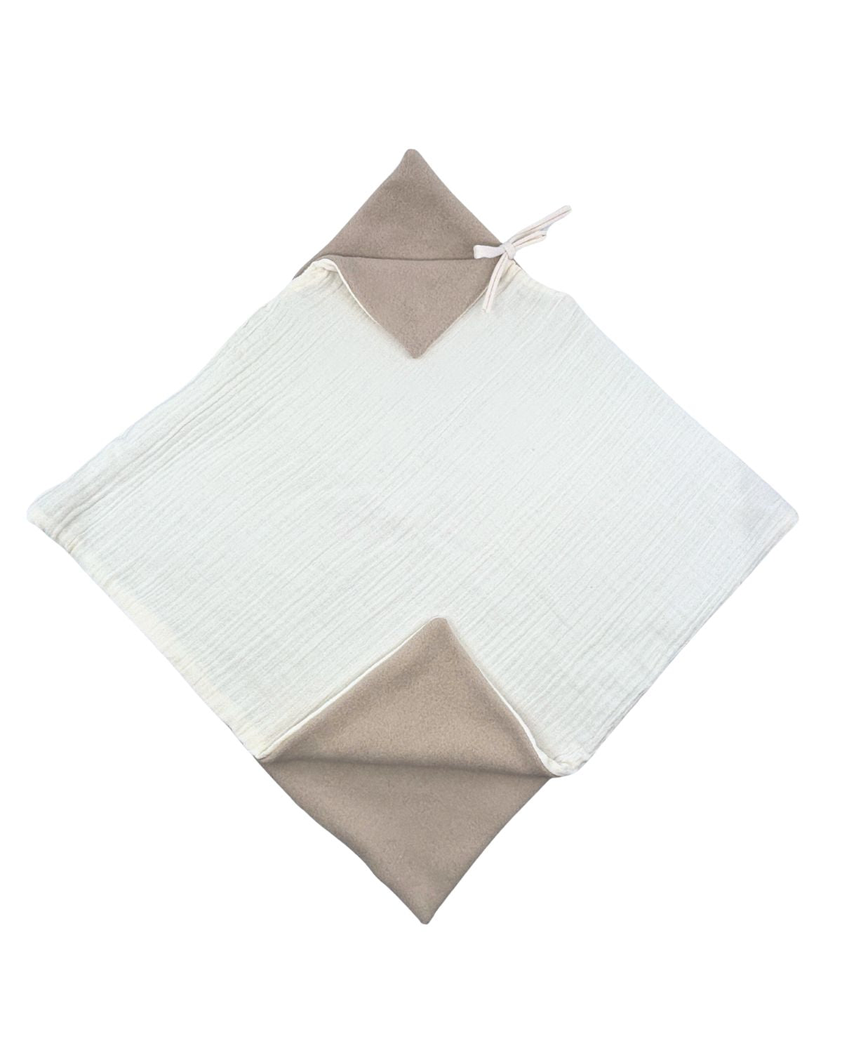 Poncho bébé enfant Ecru