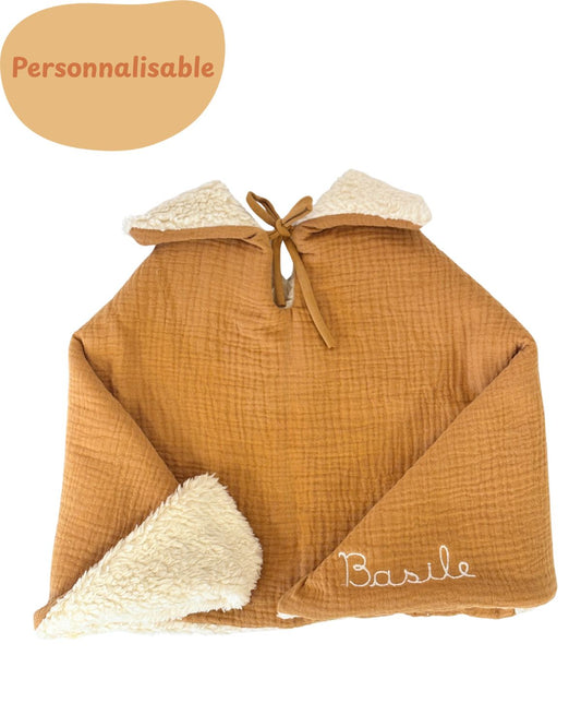 Poncho bébé enfant personnalisé - 9 coloris