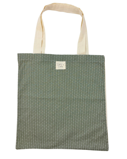 Tote bag en coton - Sauge