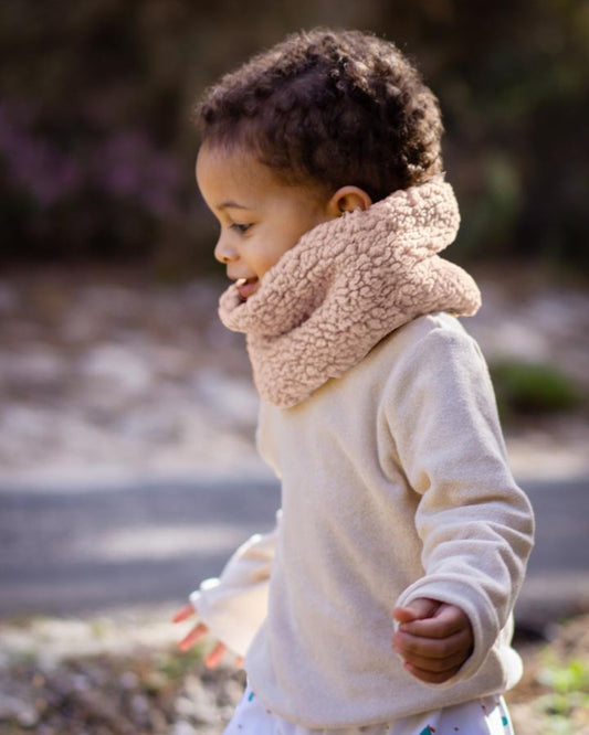 Tour de cou enfant sherpa - 2 coloris