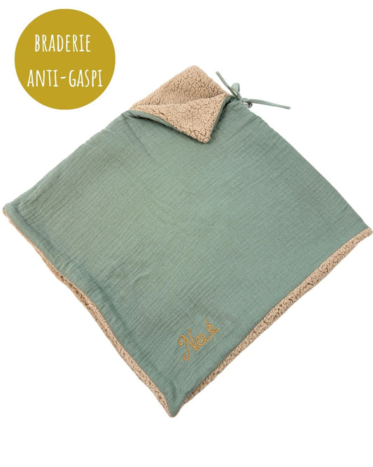 Poncho évolutif brodé "Noé"