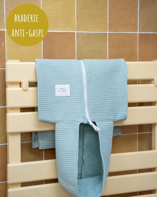 Poncho de Plage Vert de Gris