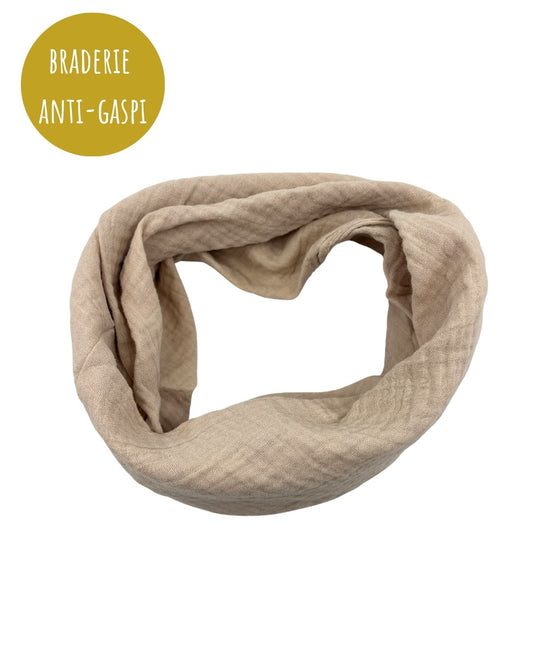 Tour de cou - Gaze de Coton (2 couleurs)
